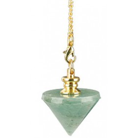 Pendule cône pierre - aventurine