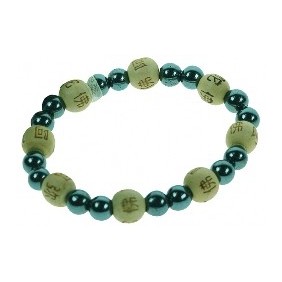 Bracelet perles de karma - Hématite